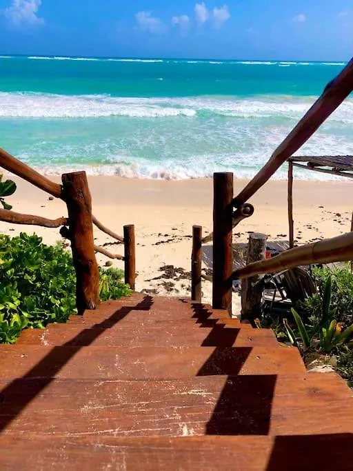Lägenhet Near Beach+Jungle Views. King Bed+220 Megs+2 Bikes Tulum