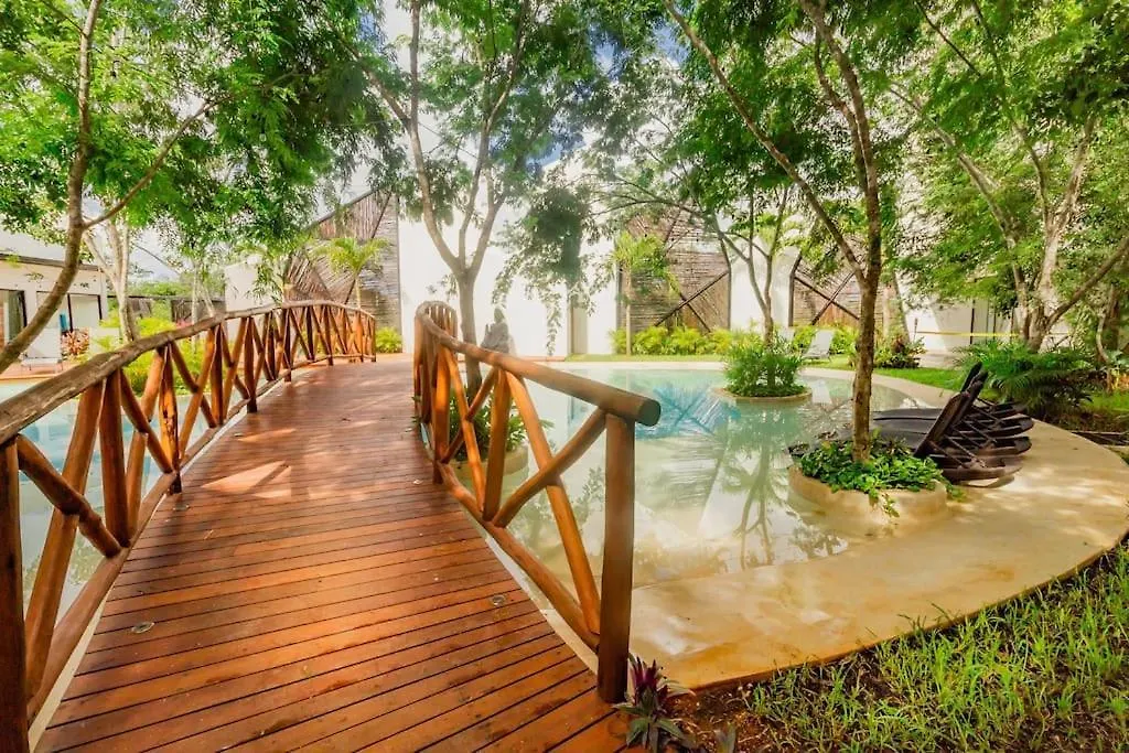 Apartament Near Beach+Jungle Views. King Bed+220 Megs+2 Bikes Tulum