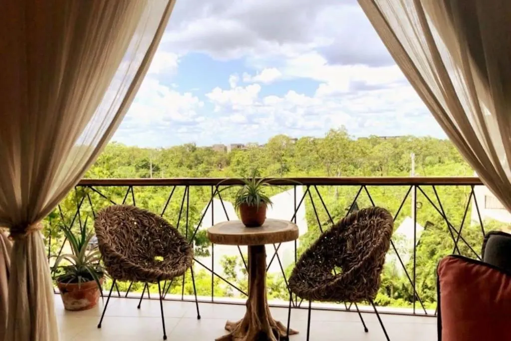 Near Beach+Jungle Views. King Bed+220 Megs+2 Bikes Tulum Mexiko
