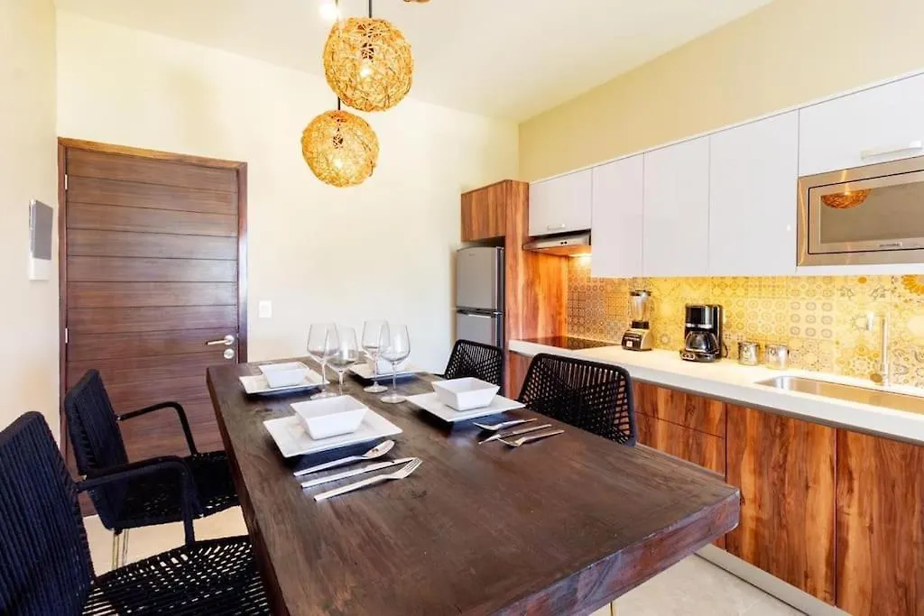 Apartmán Near Beach+Jungle Views. King Bed+220 Megs+2 Bikes Tulum Mexiko